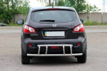 Nissan Qashqai 2010–2014 Bagbøjle AK011 (rustfrit stål) foto 2