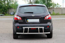 Nissan Qashqai 2007–2010 Bagbøjle AK011 (rustfrit stål) foto 3