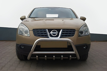 Nissan Qashqai 2007–2010 Bullbar WT003 (rustfrit stål) 60 mm foto 1