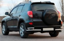 Toyota Rav 4 2006–2013 Bagerste hjørner AK003-double (2 stk., rustfrit stål) foto 3