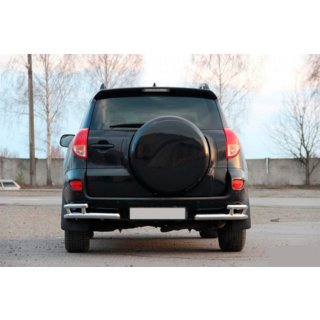 Bagerste hjørner AK003-double (2 stk., rustfrit stål) Toyota Rav 4 2006–2013 foto 2