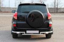 Toyota Rav 4 2006–2013 Bageste beskyttelsesbøjle AK005-2 (2 stk., rustfrit stål) foto 2
