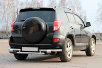 Toyota Rav 4 2006–2013 Bageste beskyttelsesbøjle AK005-2 (2 stk., rustfrit stål) foto 3