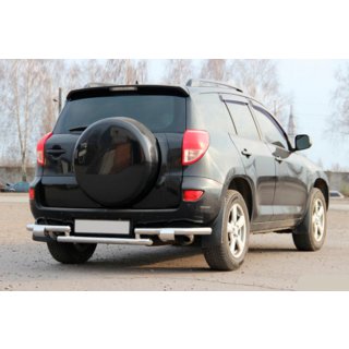 Bageste beskyttelsesbøjle AK005-2 (2 stk., rustfrit stål) Toyota Rav 4 2006–2013 foto 3