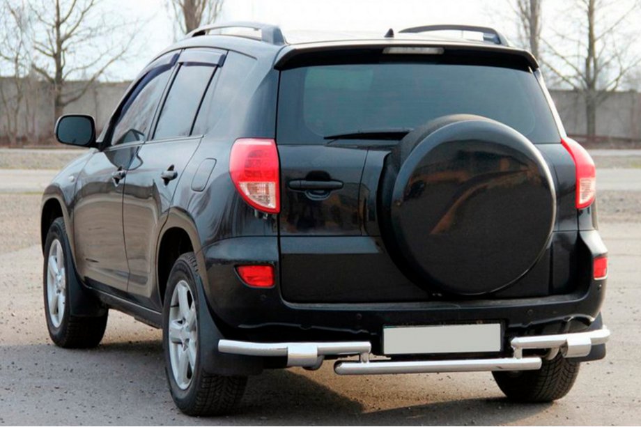 Toyota Rav 4 2006–2013 Bageste beskyttelsesbøjle AK005-2 (2 stk., rustfrit stål) Image