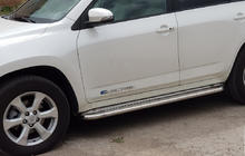 Toyota Rav 4 2006–2013 Premium sidetrin (2 stk., rustfrit stål) foto 3