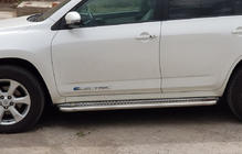 Toyota Rav 4 2006–2013 Premium sidetrin (2 stk., rustfrit stål) foto 6