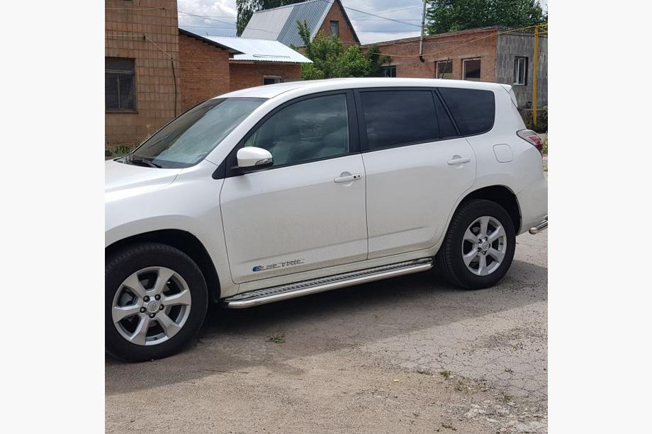 Toyota Rav 4 2006–2013 Premium sidetrin (2 stk., rustfrit stål) Image