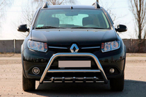 Renault Sandero 2013–2022 Frontbøjle WT003 (rustfri stål) foto 2