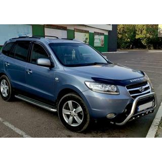 Premium sidetrin (sæt 2 stk., rustfrit stål) Hyundai Santa Fe 2 2006–2012 foto 4