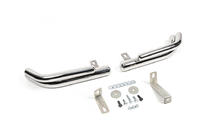 Hyundai Santa Fe 2 2006–2012 Bageste dobbelte hjørnebeskyttere AK003-Dobbelt (rustfri stål) foto 1