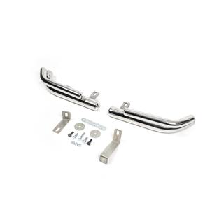 Bageste dobbelte hjørnebeskyttere AK003-Dobbelt (rustfri stål) Hyundai Santa Fe 2 2006–2012 foto 3