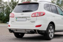 Hyundai Santa Fe 2 2006–2012 Bagbøjle AK002-2 (rustfri) foto 1