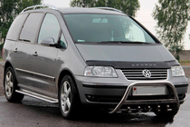 Volkswagen Sharan 1995–2010 Kængurubøjle WT004 (rustfrit stål) foto 2