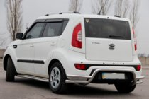 Kia Soul II 2013–2018 Bageste beskyttelsesbøjle AK007-2 (rustfrit stål) foto 2