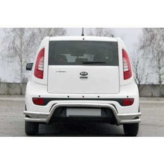 Bageste beskyttelsesbøjle AK007-2 (rustfrit stål) Kia Soul II 2013–2018 foto 1
