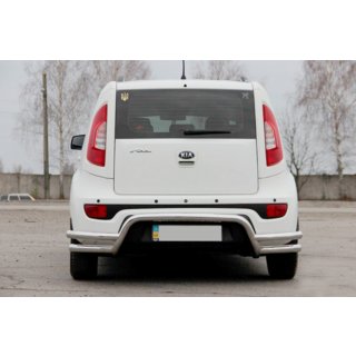 Bageste beskyttelsesbøjle AK007-2 (rustfrit stål) Kia Soul II 2013–2018 foto 3