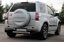 Suzuki Grand Vitara 2005–2017 Bageste beskyttelsesbøjle AK002 (rustfrit stål) foto 4
