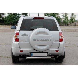 Bageste beskyttelsesbøjle AK002 (rustfrit stål) Suzuki Grand Vitara 2005–2017 foto 3