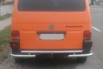 Volkswagen T4 Transporter 1990–2003 Bagboejle AK003-2 (rustfrit staal) foto 1