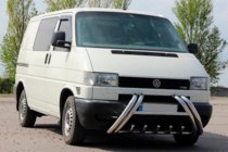 Volkswagen T4 Caravelle/Multivan 1990–2003 Bullbar Kelebek WT011 (rustfrit stål) foto 1