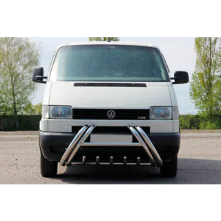 Bullbar Kelebek WT011 (rustfrit stål) Volkswagen T4 Caravelle/Multivan 1990–2003 foto 2