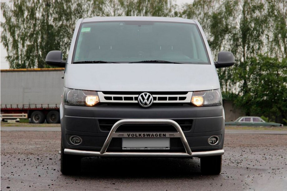 Volkswagen T5 2010–2015 Bullbar WT007ST (rustfrit stål) Image