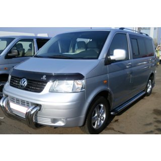 Kængurubøjle ST006-04 "Nostrils" (rustfrit stål) Volkswagen T5 Transporter 2003–2010 foto 4
