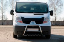 Opel Vivaro 2001–2015 Bullbar QT-Spec (rustfrit stål) foto 1