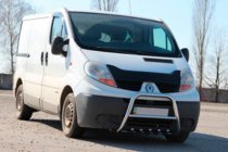 Opel Vivaro 2001–2015 Bullbar QT-Spec (rustfrit stål) foto 2