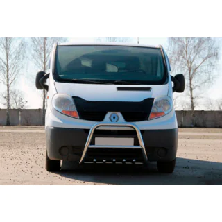 Bullbar QT-Spec (rustfrit stål) Opel Vivaro 2001–2015 foto 1