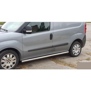 Siderør (2 stk., rustfrit stål) Fiat Doblo II 2010–2022 foto 4