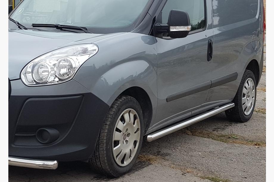 Fiat Doblo II 2010–2022 Siderør (2 stk., rustfrit stål) 60 mm, Maxi-base Image