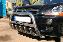 Hyundai Tucson JM 2004– Bullbar WT004 (rustfrit stål) foto 2
