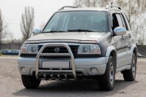 Suzuki Vitara 1998–2006 Kofangerbøjle QT007 (rustfrit stål) foto 3