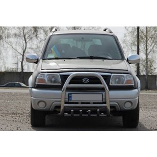Kofangerbøjle QT007 (rustfrit stål) Suzuki Vitara 1998–2006 foto 2