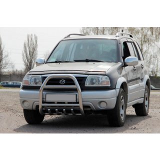 Kofangerbøjle QT007 (rustfrit stål) Suzuki Vitara 1998–2006 foto 3