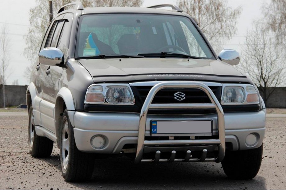 Suzuki Vitara 1998–2006 Kofangerbøjle QT007 (rustfrit stål) Image