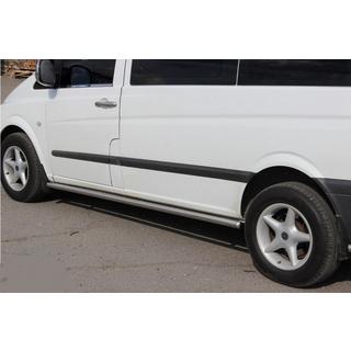 Siderør BB001 (2 stk., rustfrit stål) Mercedes Vito W639 2004–2014 foto 3
