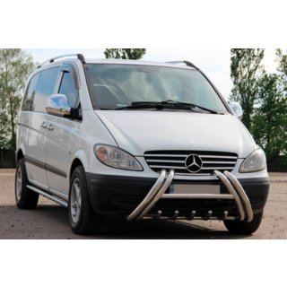 Kelebek WT011 frontbøjle (rustfrit stål) Mercedes Viano 2004–2014 foto 1