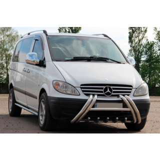 Kelebek WT011 frontbøjle (rustfrit stål) Mercedes Vito W639 2004–2014 foto 1