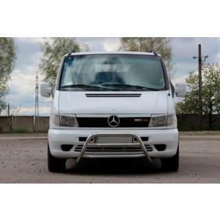 Kængurugitter WT022 (rustfrit stål) Mercedes Vito W638 1996–2003 foto 1