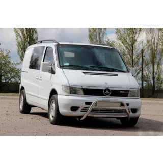 Kængurugitter WT022 (rustfrit stål) Mercedes Vito W638 1996–2003 foto 2