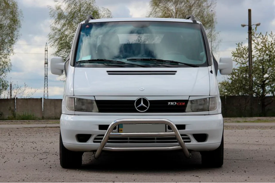Mercedes Vito W638 1996–2003 Kængurugitter WT022 (rustfrit stål) Image