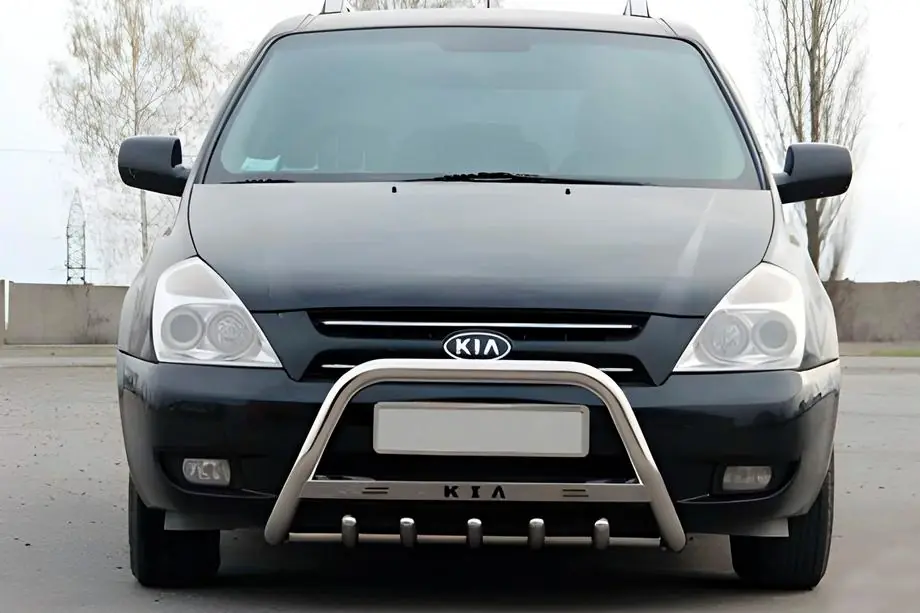 Kia Carnival 2002–2013 Kængurubøjle WT004 (rustfrit stål) Image