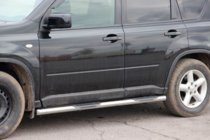 Nissan X-trail T31 2007–2014 Siderør BB002 (2 stk., rustfrit stål) foto 4