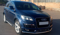 Audi Q7 2005–2015 Frontbøjle ST008 (rustfrit stål) Ø70 mm foto 2