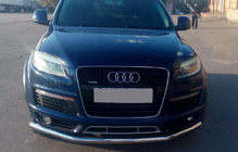 Audi Q7 2005–2015 Frontbøjle ST008 (rustfrit stål) Ø70 mm foto 1