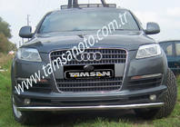 Audi Q7 2005–2015 Frontbøjle ST008 (rustfrit stål) Ø70 mm foto 5