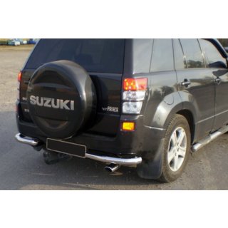 Bageste beskyttelsesbøjle AK003 (rustfrit stål) Suzuki Grand Vitara 2005–2017 foto 2